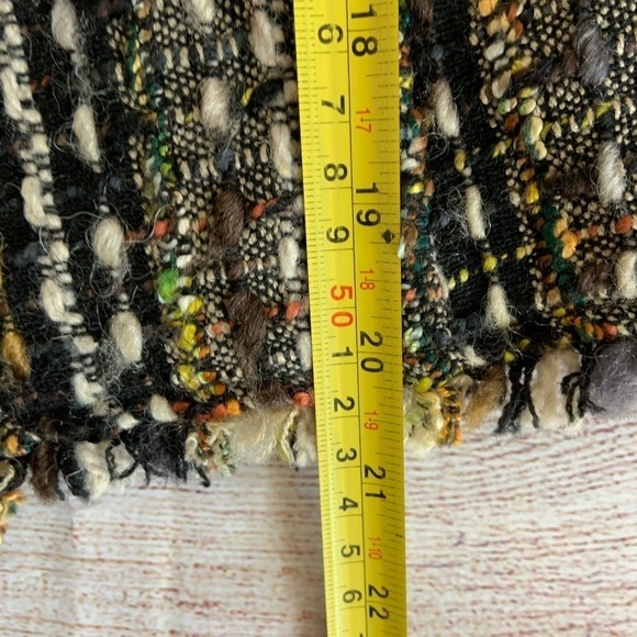 CAbi Cropped Fringed Jacket Small - Picture 6 of 7